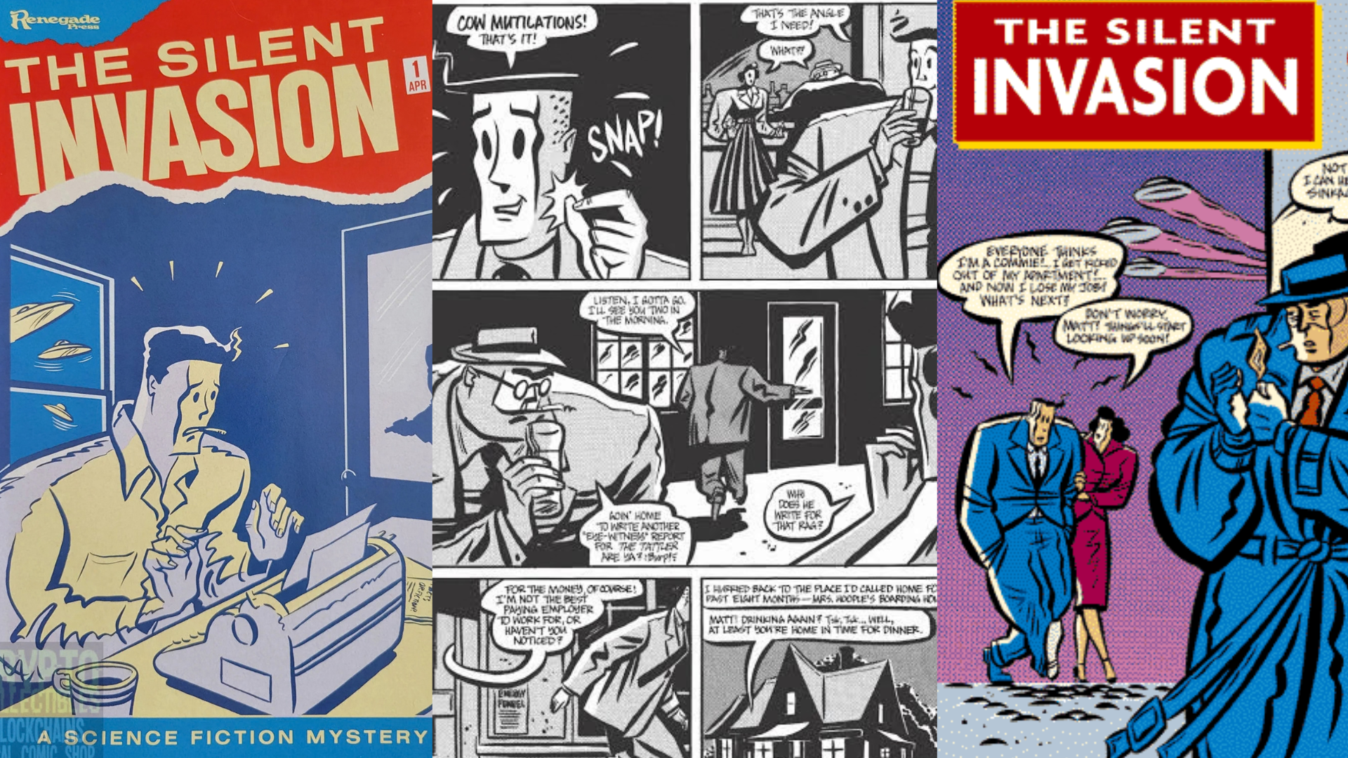 They fought over comics as teens. Now they're the duo behind The Silent Invasion series